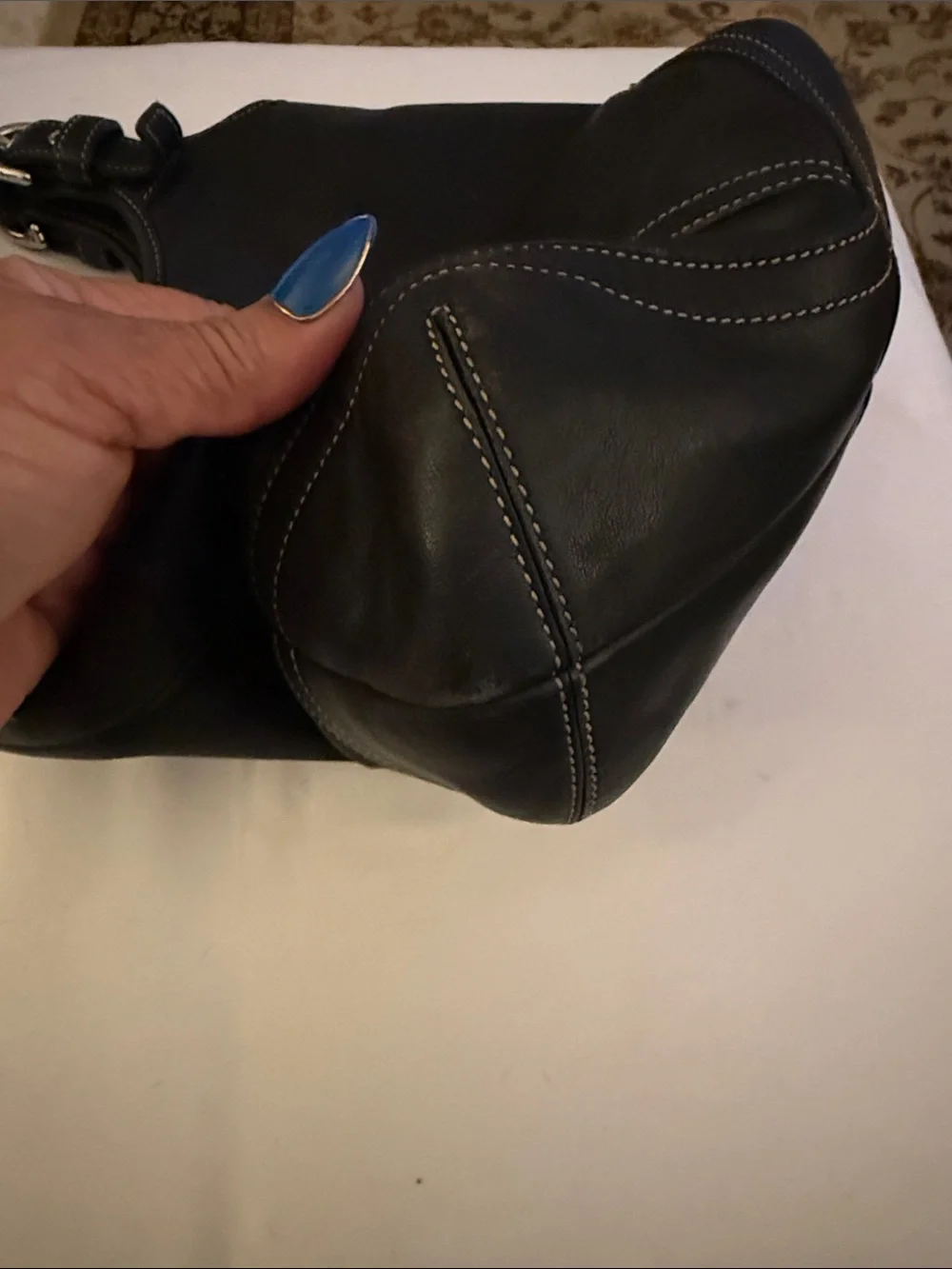 VINTAGE COACH SOHO LEATHER PURSE